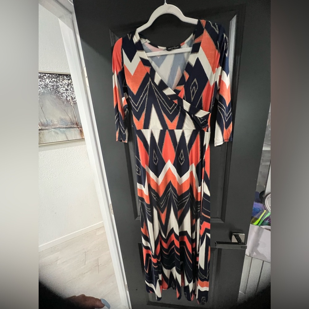 Multi color maxi dress